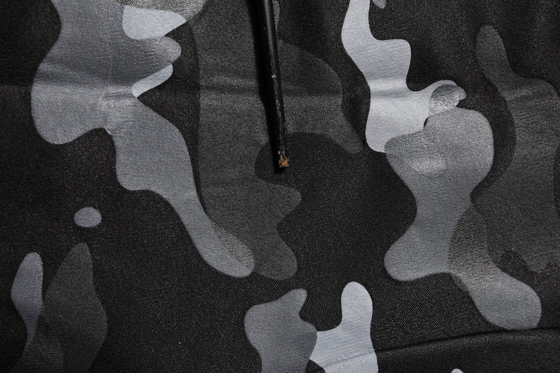 Black Camouflage Pullover Sweatshirt Sweater