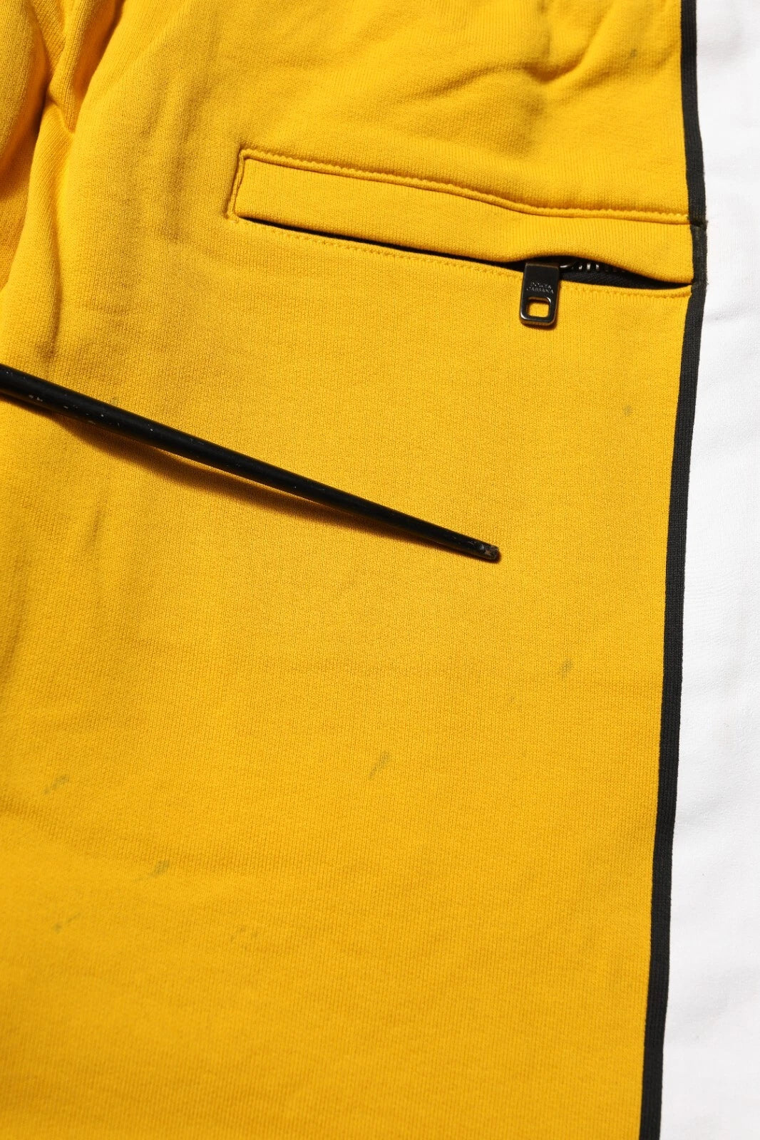 Yellow Cotton Sweatpants Jogger Trouser Pants