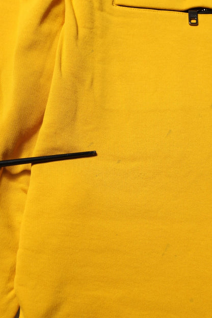 Yellow Cotton Sweatpants Jogger Trouser Pants