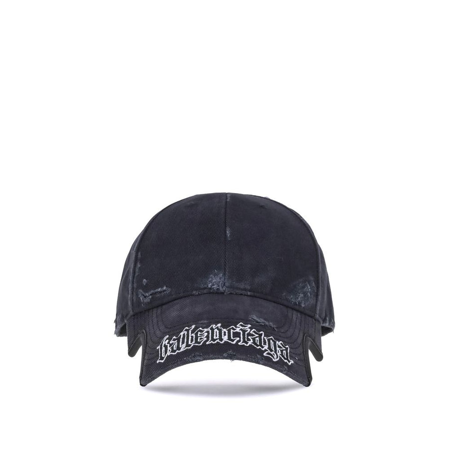 Black Cotton Cap (Baseball Hat)