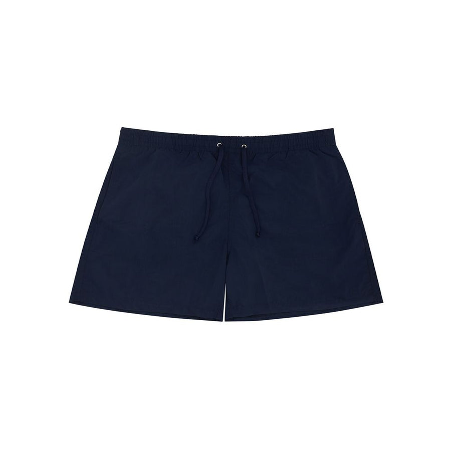 Blue Polyester Swim Shorts