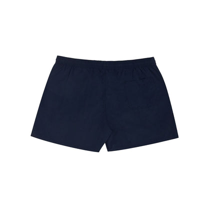 Blue Polyester Swim Shorts