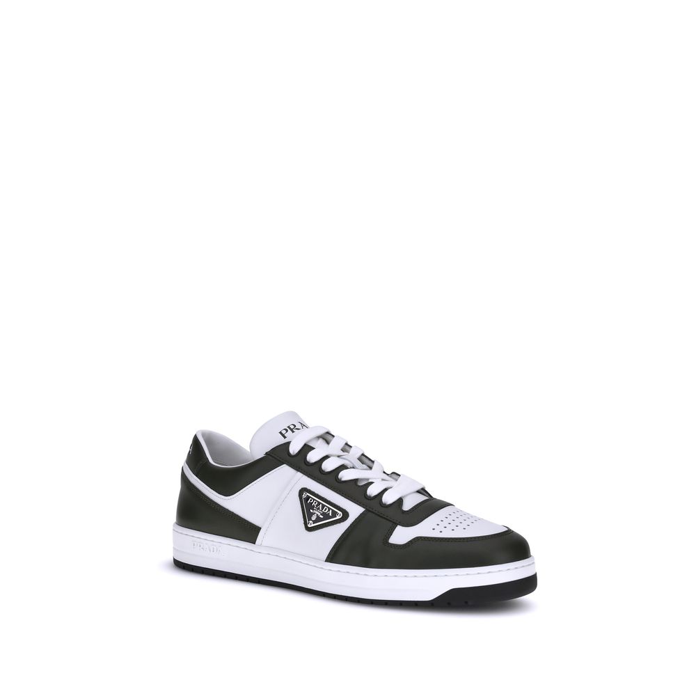 Black Calf Leather Bos Taurus Low Top Sneakers