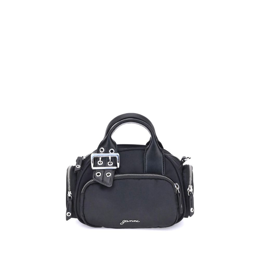 Black Nylon Shoulder Bag