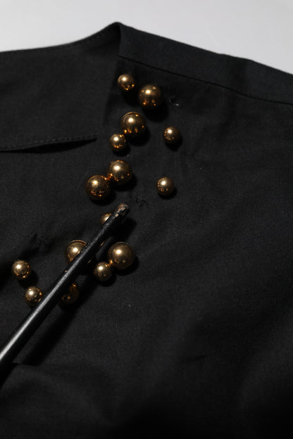 Black Cotton Sleeveless Women Tank T-shirt