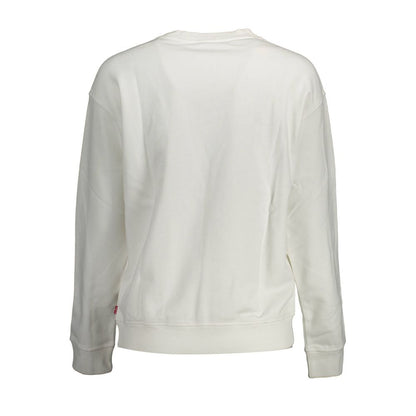 White Cotton Sweatshirt