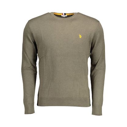 Green Cotton Men's Shirt