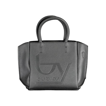 Nero Polyurethane Women Handbag