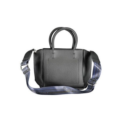 Nero Polyurethane Women Handbag
