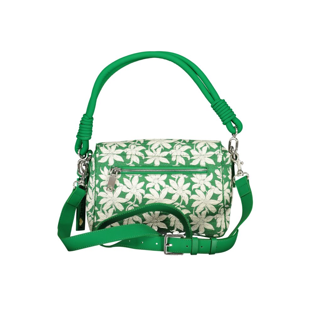 Verde Polyurethane Women's Handbag