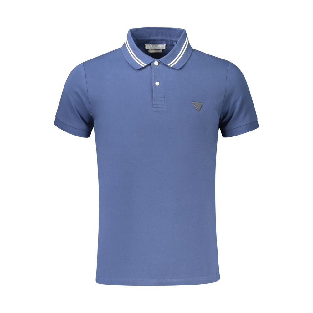 Blu Cotton Men Polo