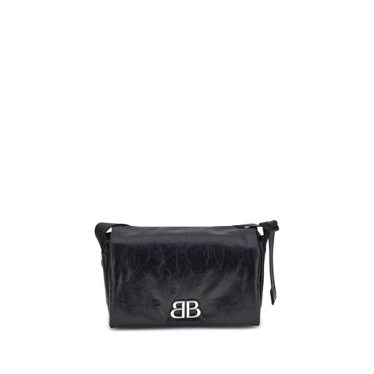 Black Calf Leather Bos Taurus Shoulder Bag