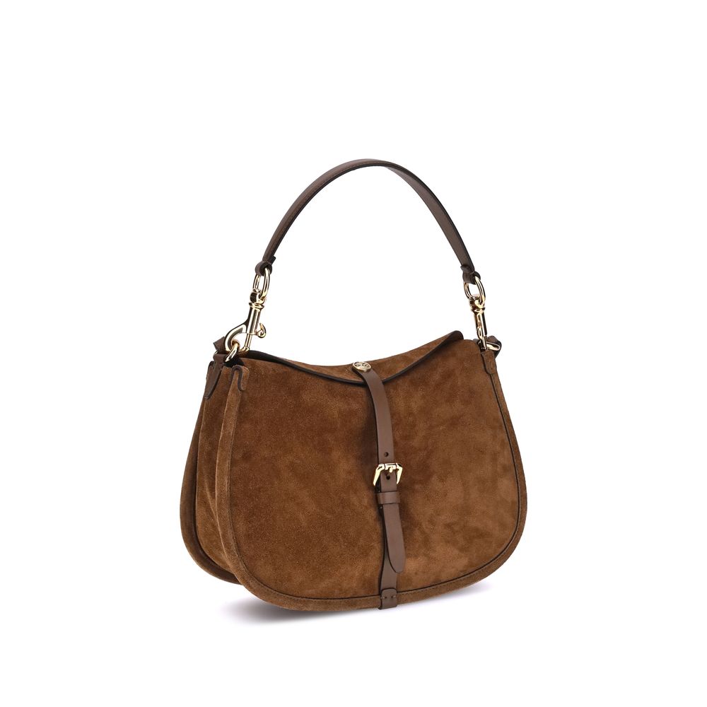 Brown Calf Leather Bos Taurus Shoulder Bag