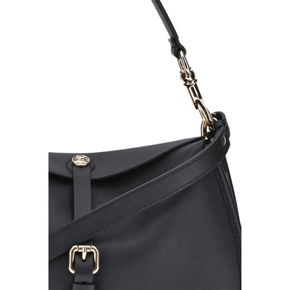 Black Calf Leather Bos Taurus Shoulder Bag