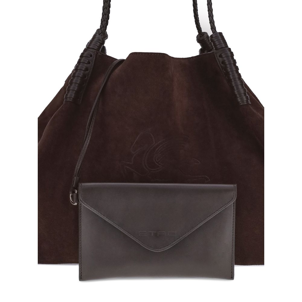 Brown Calf Leather Bos Taurus Shoulder Bag