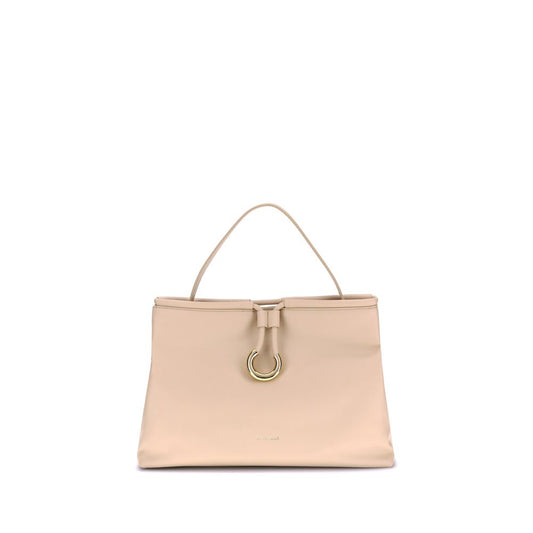 Cream Calf Leather Bos Taurus Handbag