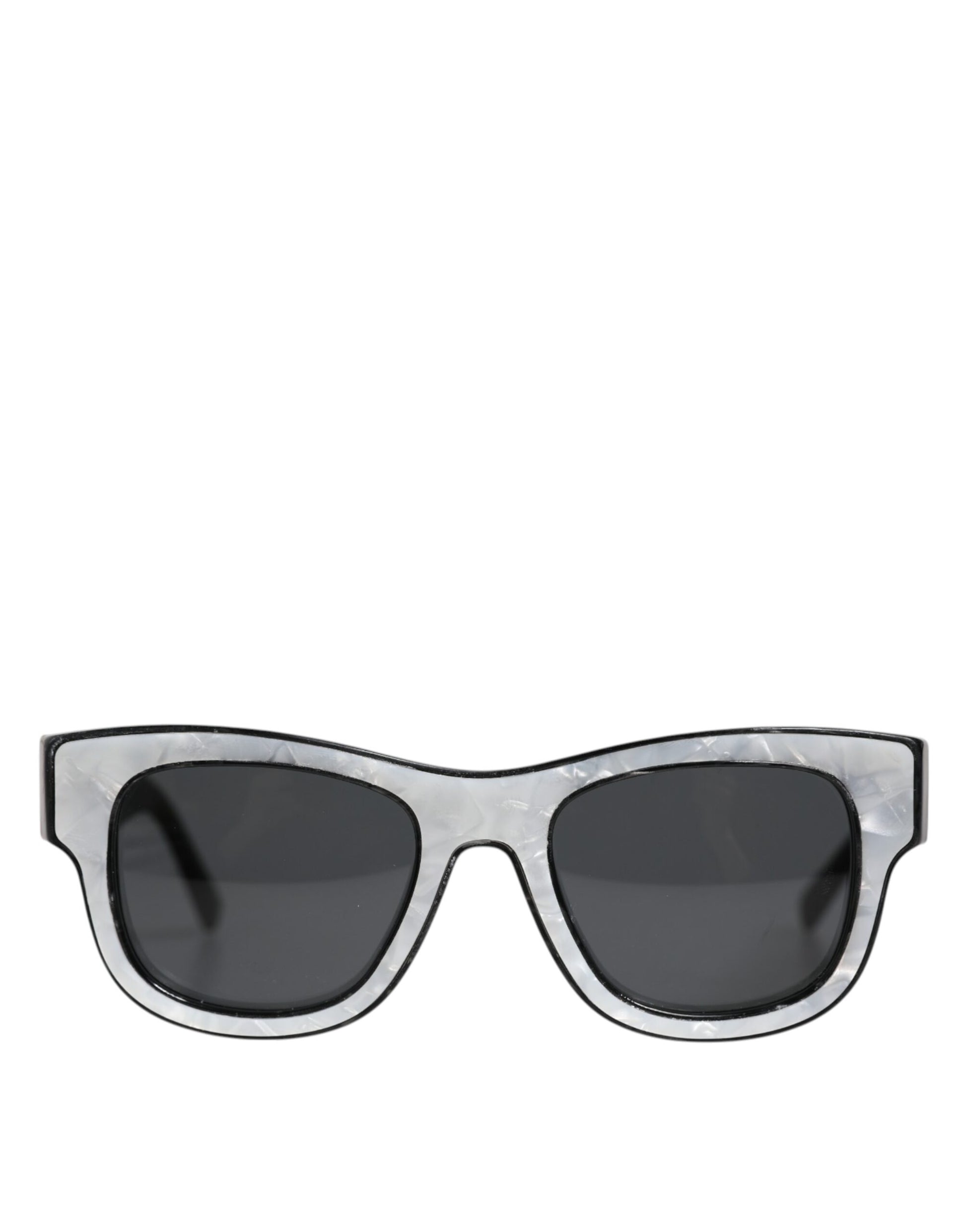 Pearl White Acetate Frame Domenico Shade Sunglasses