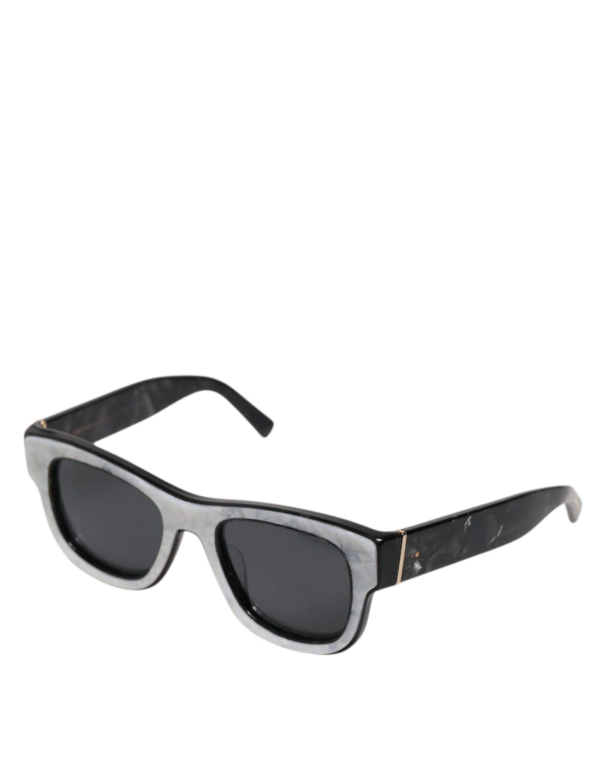 Pearl White Acetate Frame Domenico Shade Sunglasses