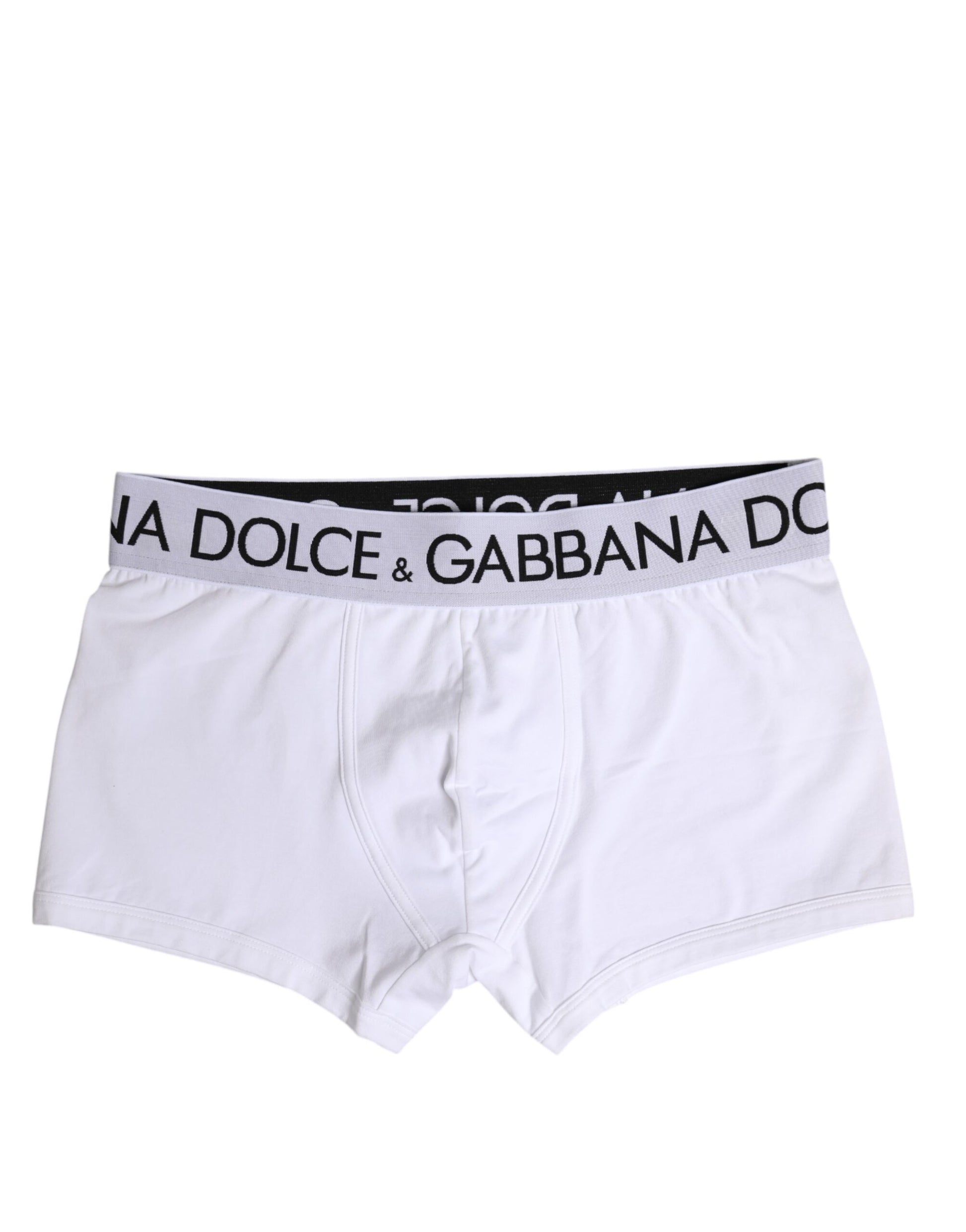 White Cotton Stretch Regular Boxer Underwear