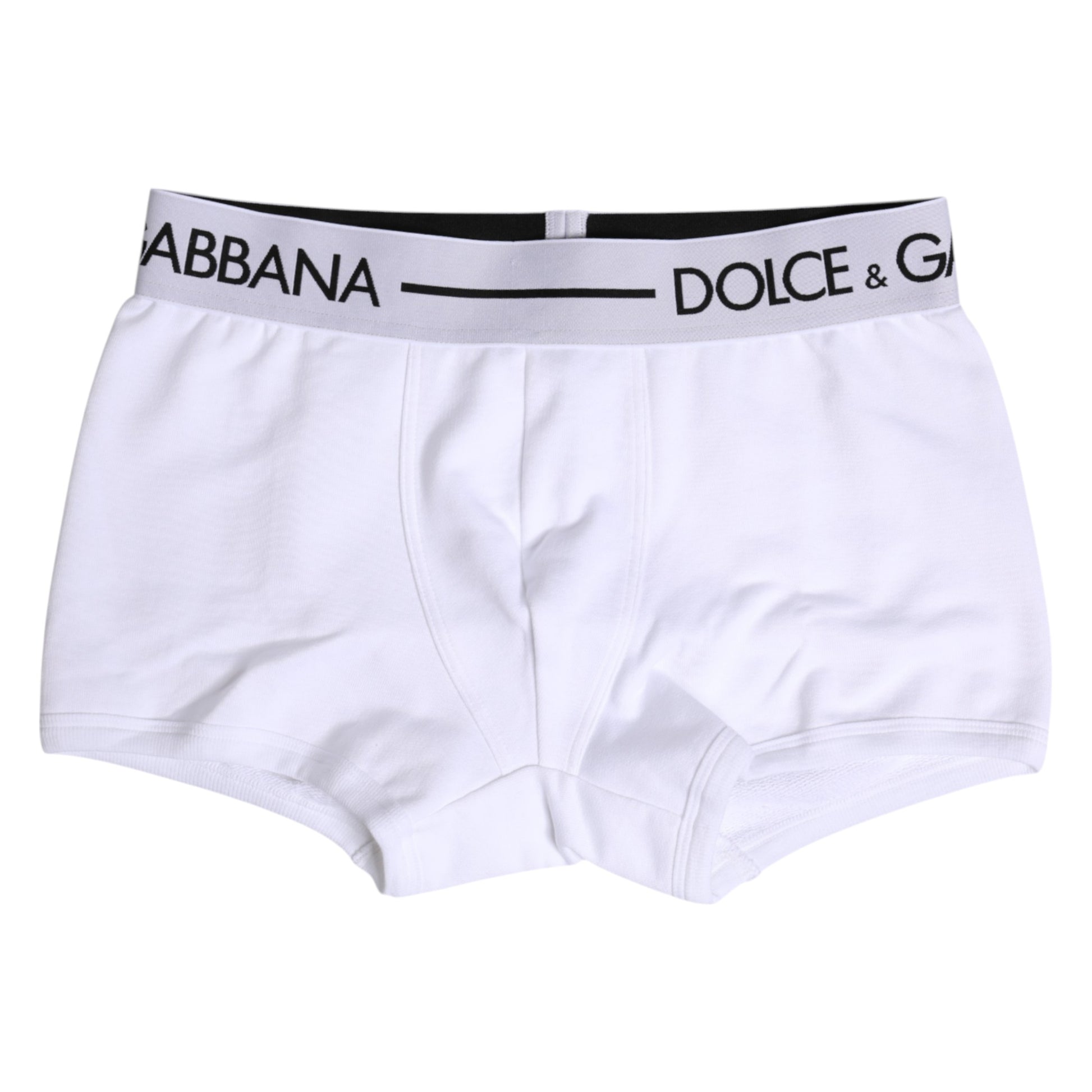 White Cotton Stretch Regular Boxer Underwear