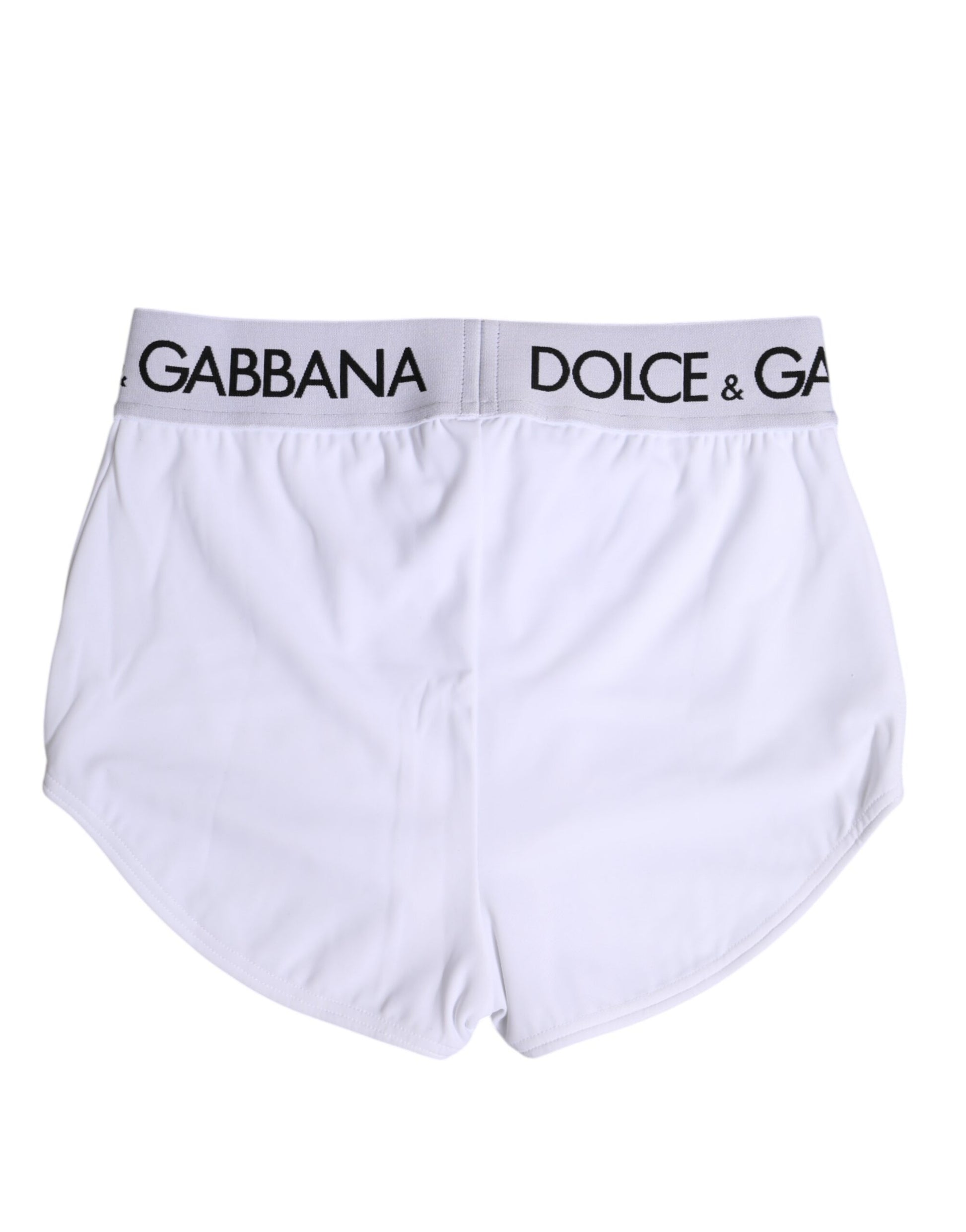White Nylon Logo Waistband Boxer Brief Underwear