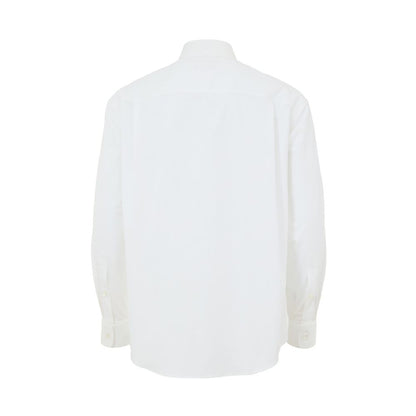 White Cotton Dress Shirt