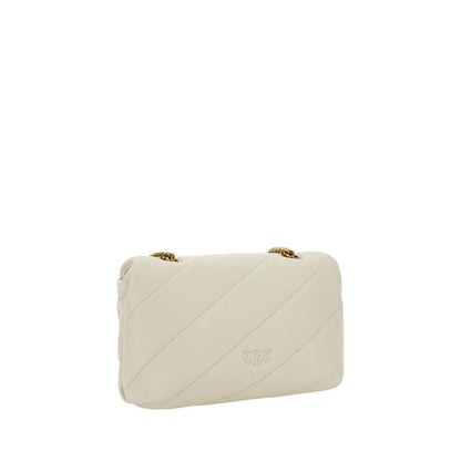 White Calf Leather Bos Taurus Shoulder Bag