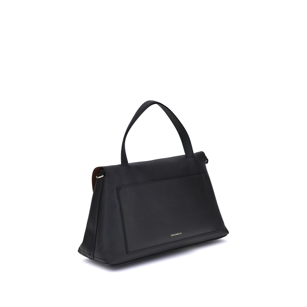 Black Calf Leather Bos Taurus Handbag