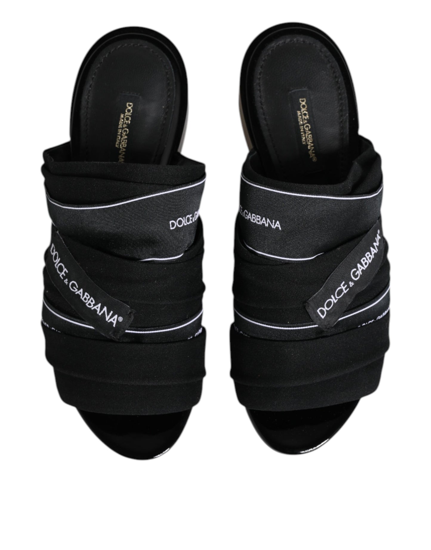 Black Slides Slip On Sandals Shoes