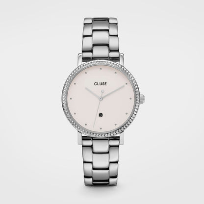 Silver Stainless Steel Dress Watch