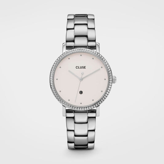 Silver Stainless Steel Dress Watch
