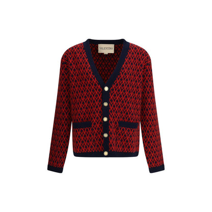 Multicolor Fleece Wool Cardigan
