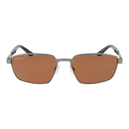 Gray Metal Sunglasses