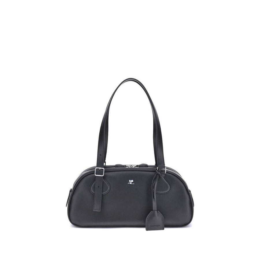 Black Calf Leather Bos Taurus Shoulder Bag