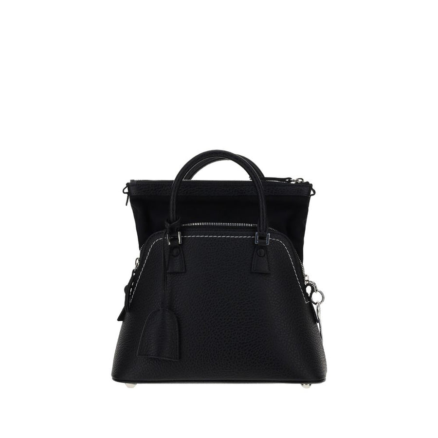 Black Calf Leather Bos Taurus Handbag