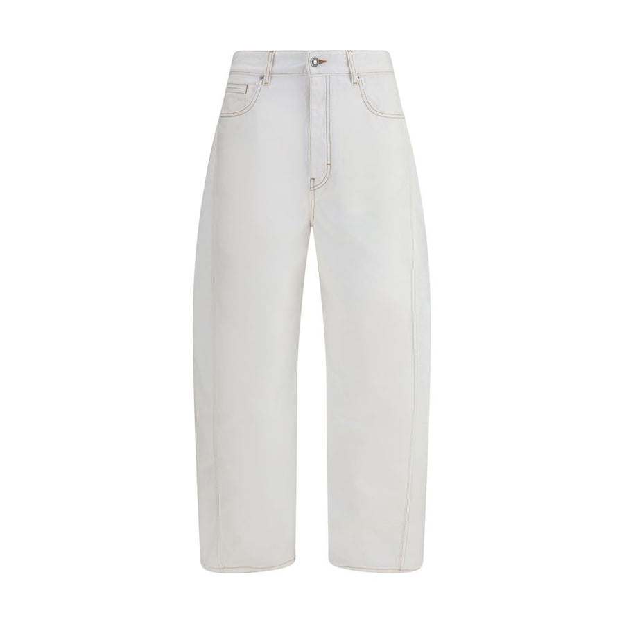 White Cotton Jeans Denim