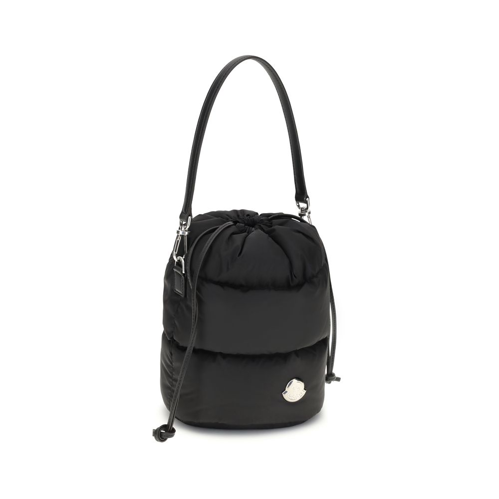 Black Polyester Backet Bag
