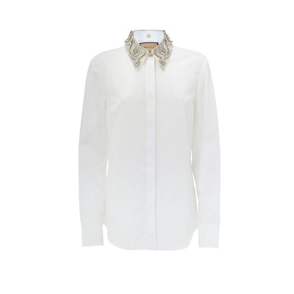 White Cotton Dress Shirt