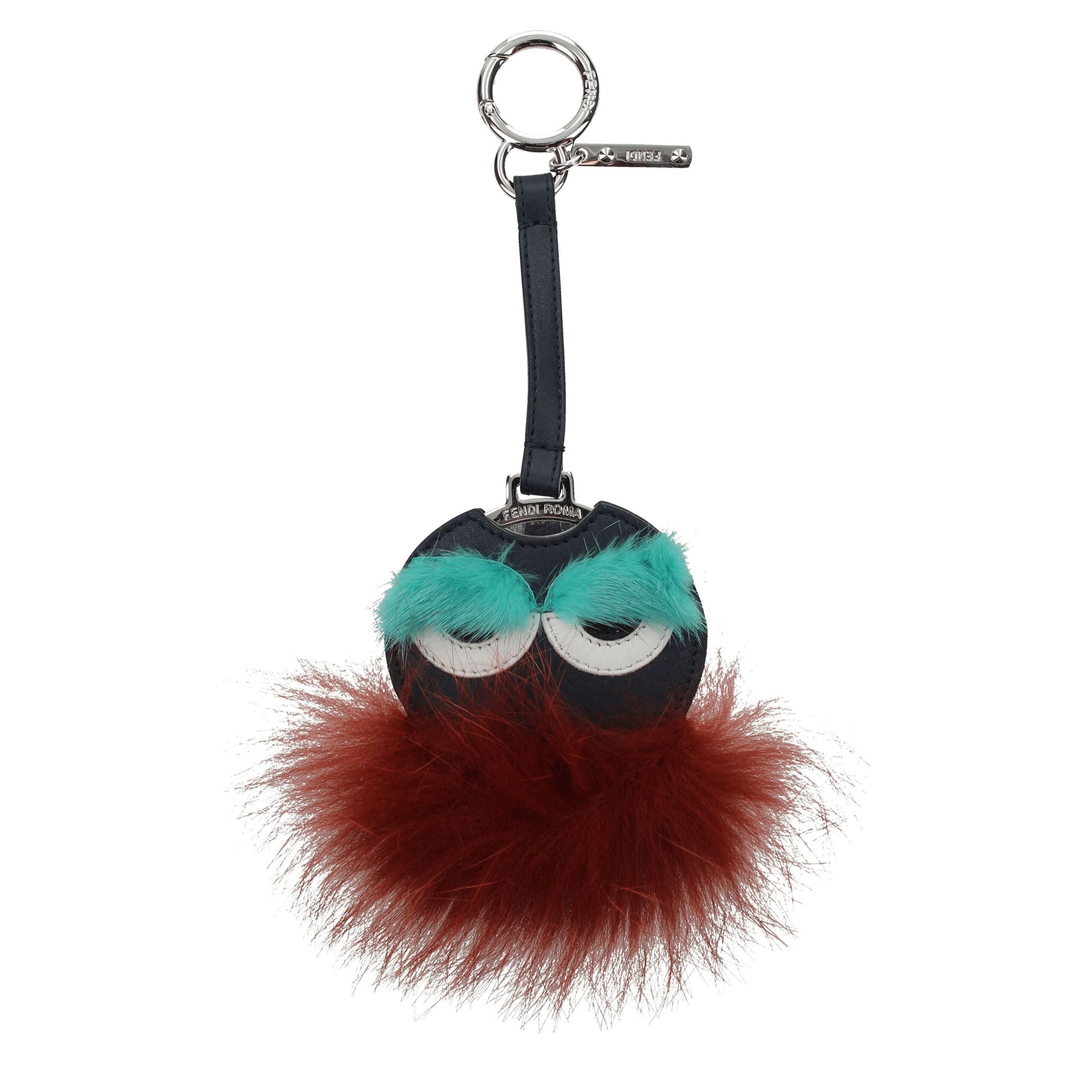 Multicolor Fur Keychain