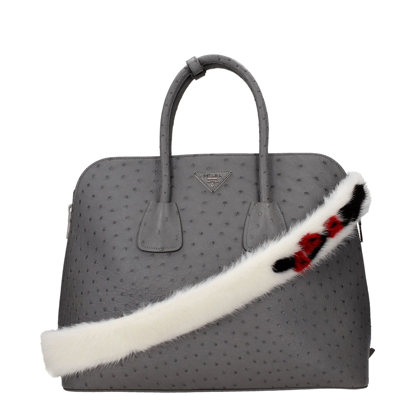 White Leather Shoulder Bag