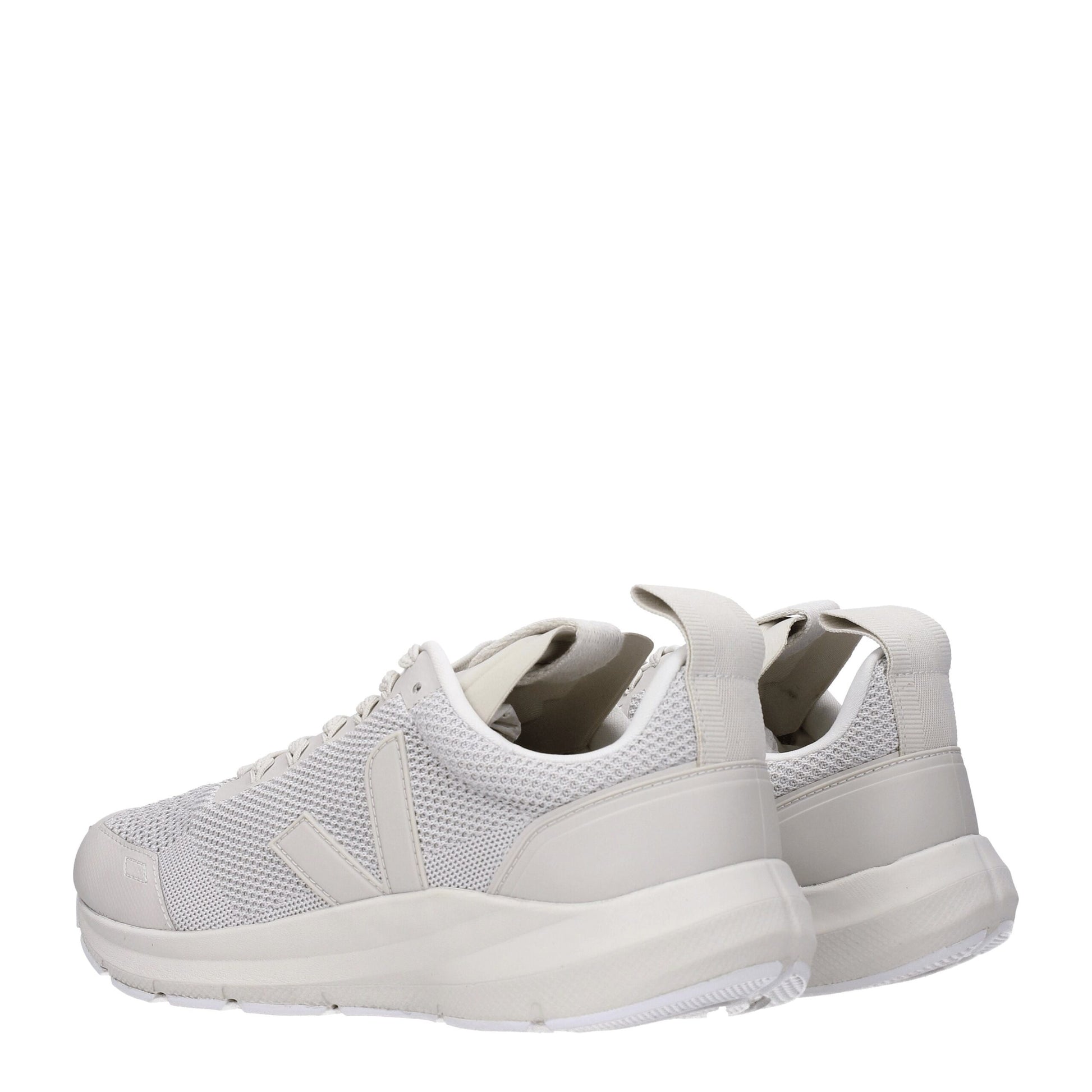 Gray Fabric Athletic Sneakers