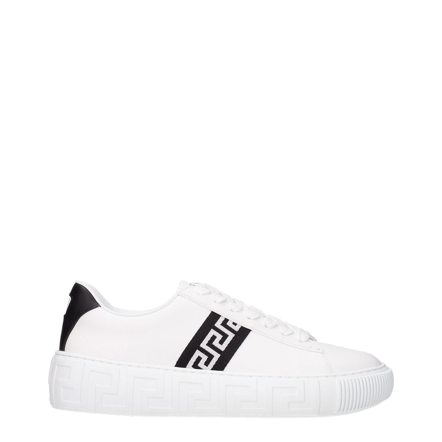 White Leather Sneakers