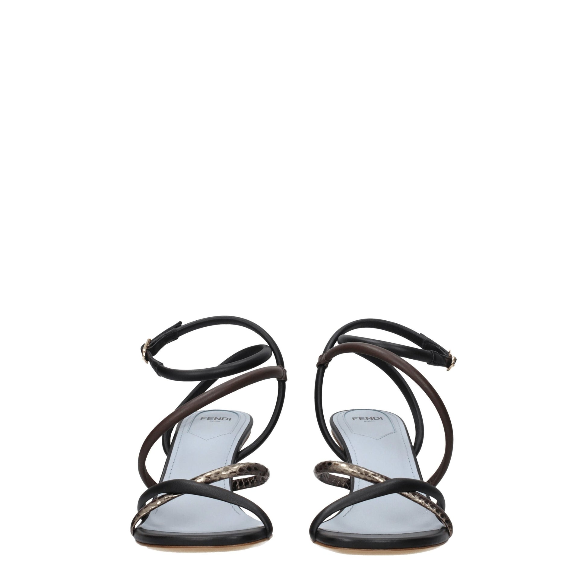 Multicolor Leather Sandals