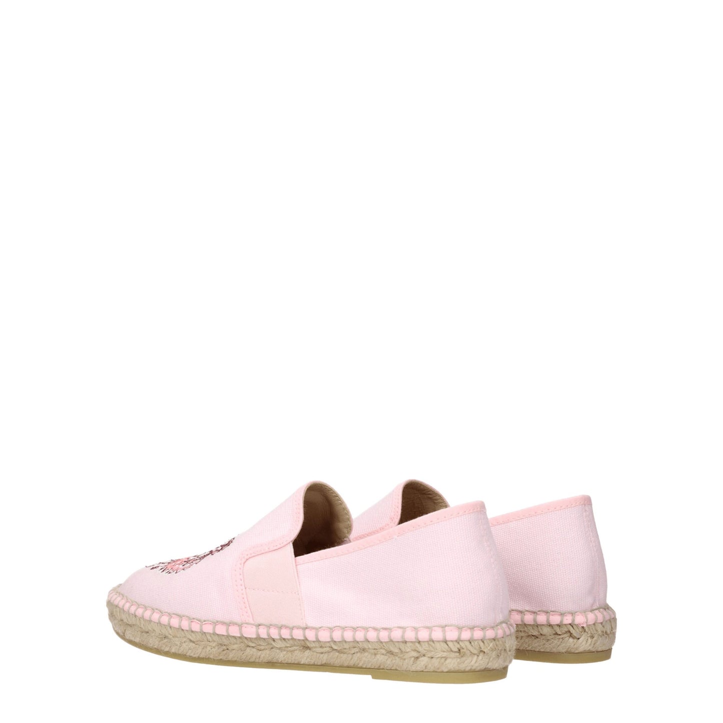 Pink Fabric Espadrilles