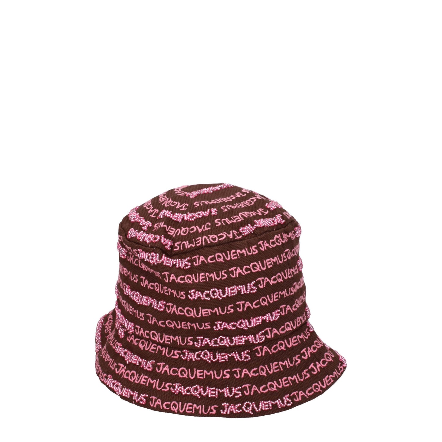 Brown Cotton Bucket Hat