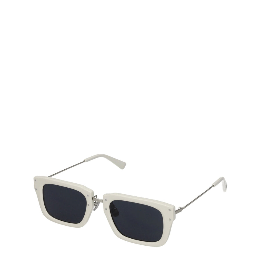 White Acetate Sunglasses