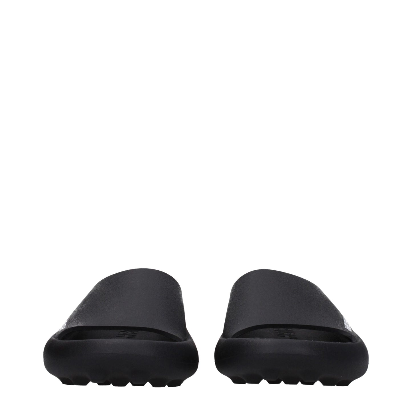 Black Cotton Slippers