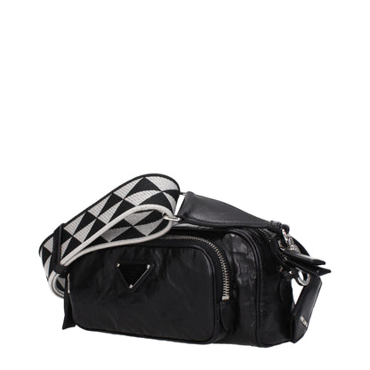 Black Leather Crossbody Bag