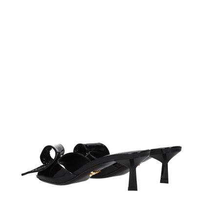 Black Leather Sandals