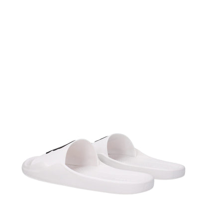 White Cotton Slippers
